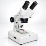 Dual Power Binocular Stereo Microscope 2X and 4X Objectives